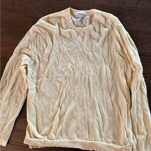 Zara Light Yellow Knit Top